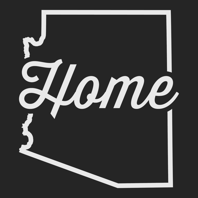 Arizona Home T-Shirt BLACK