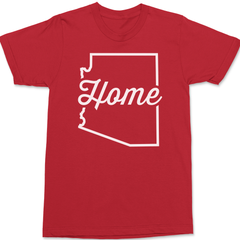 Arizona Home T-Shirt RED