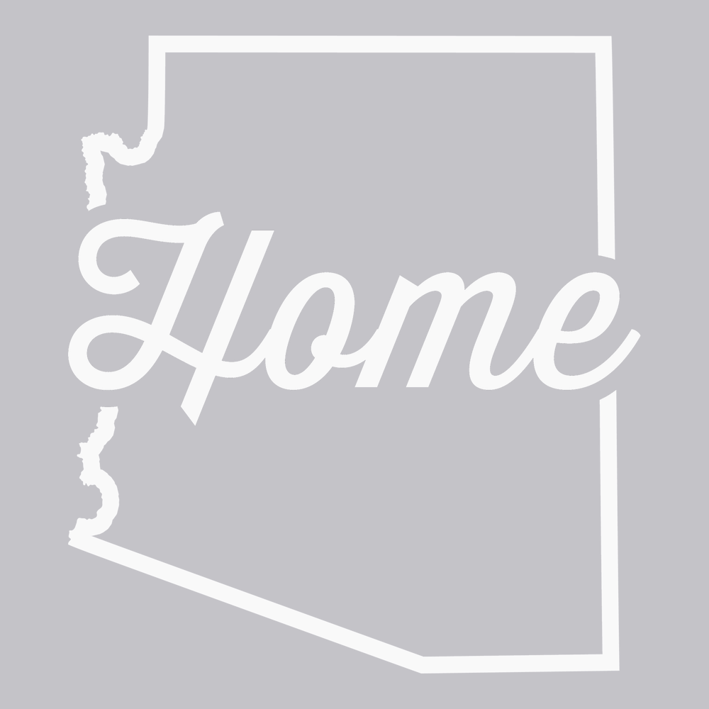 Arizona Home T-Shirt SILVER