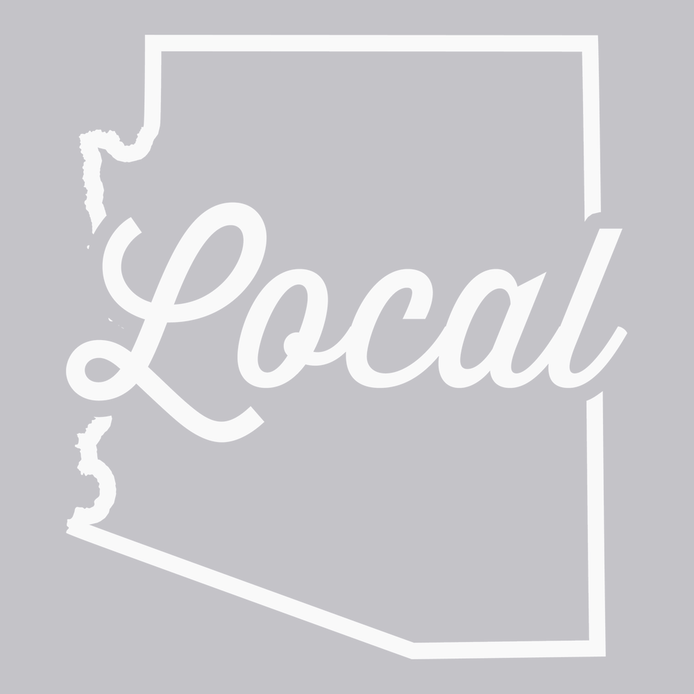 Arizona Local T-Shirt SILVER