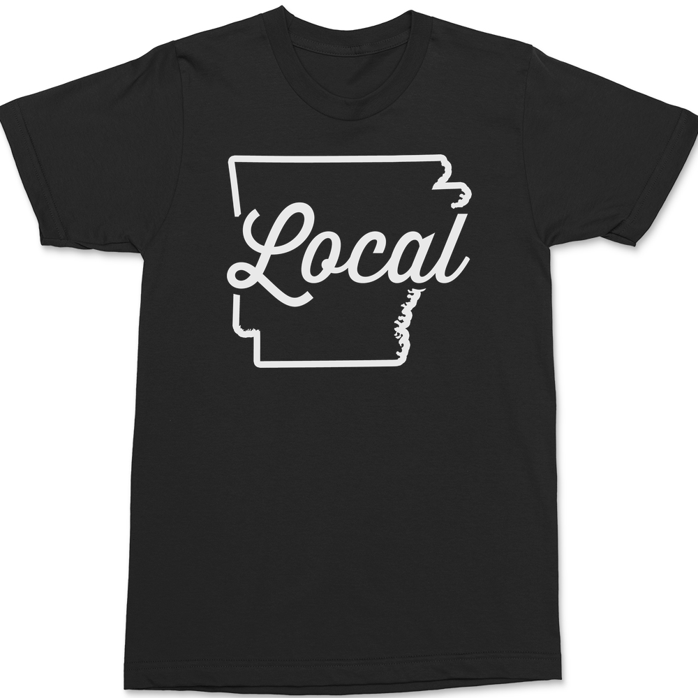 Arkansas Local T-Shirt BLACK