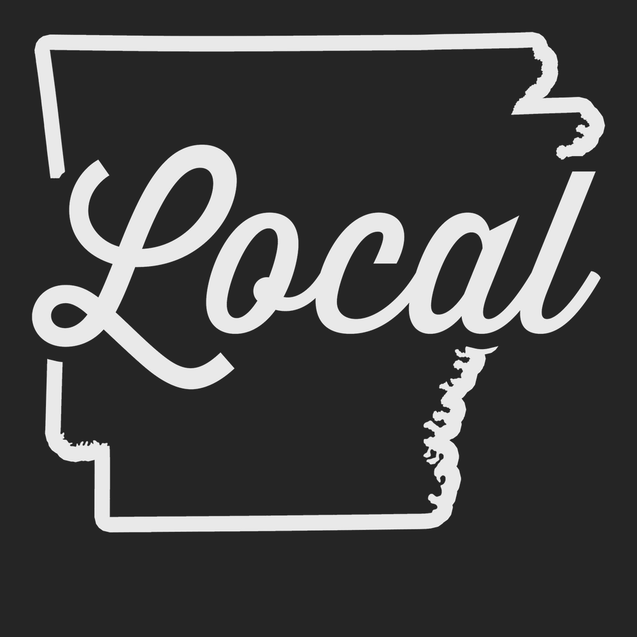 Arkansas Local T-Shirt BLACK