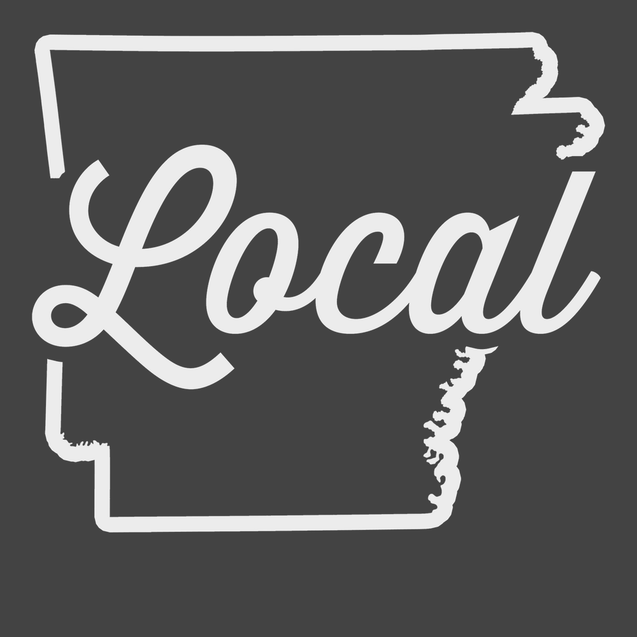 Arkansas Local T-Shirt CHARCOAL