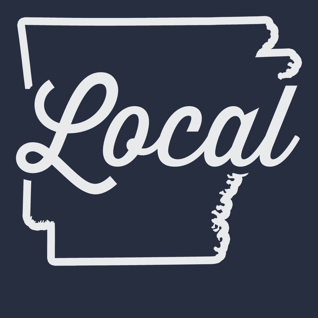 Arkansas Local T-Shirt NAVY