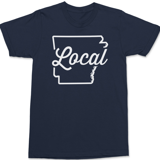 Arkansas Local T-Shirt NAVY