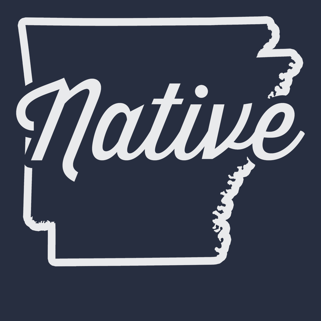 Arkansas Native T-Shirt NAVY