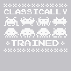 Atari Classically Trained T-Shirt SILVER