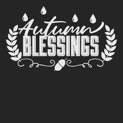 Autumn Blessings T-Shirt BLACK