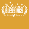 Autumn Blessings T-Shirt GOLD