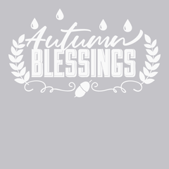 Autumn Blessings T-Shirt SILVER