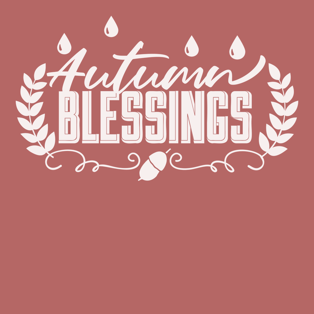 Autumn Blessings T-Shirt TERRACOTTA
