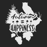 Autumn Happiness T-Shirt BLACK