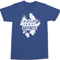 Autumn Happiness T-Shirt BLUE