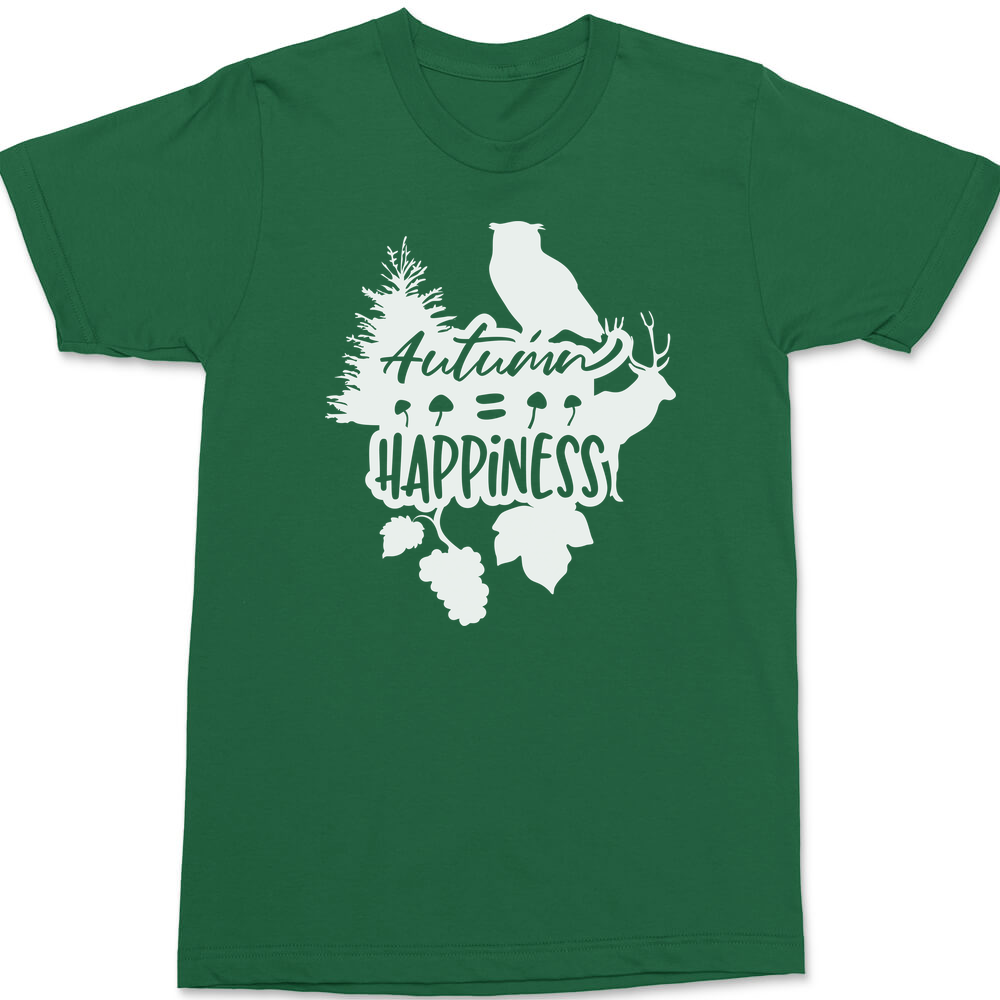 Autumn Happiness T-Shirt GREEN