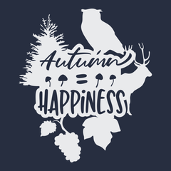 Autumn Happiness T-Shirt NAVY