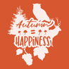 Autumn Happiness T-Shirt ORANGE