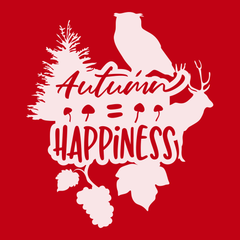 Autumn Happiness T-Shirt RED
