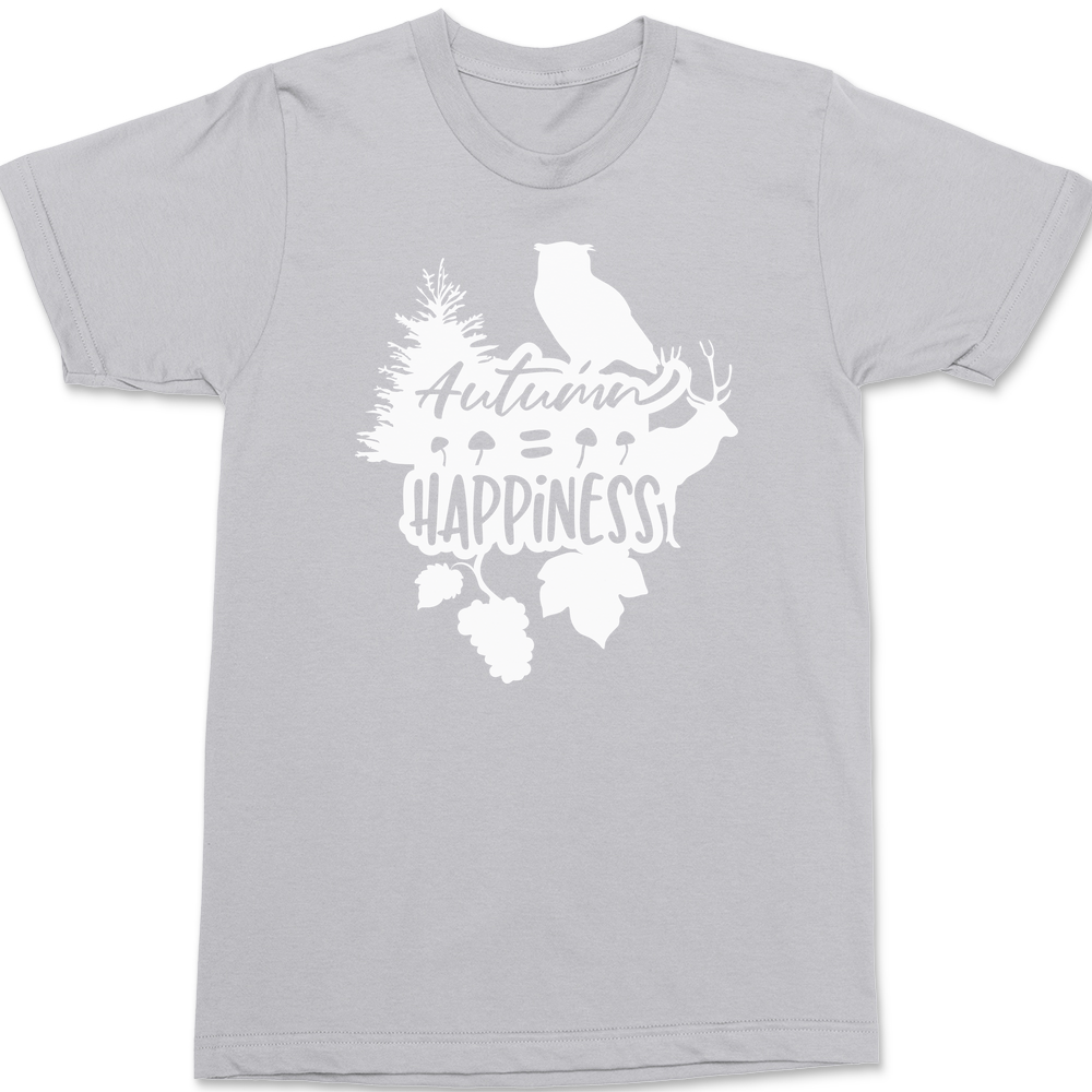 Autumn Happiness T-Shirt SILVER