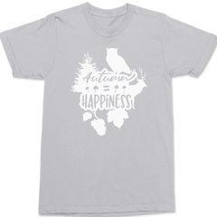 Autumn Happiness T-Shirt SILVER