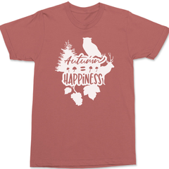 Autumn Happiness T-Shirt TERRACOTTA