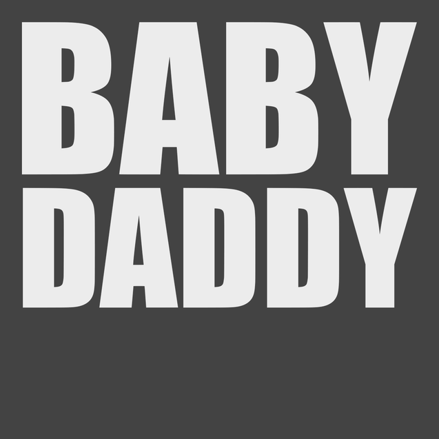 Baby Daddy T-Shirt CHARCOAL
