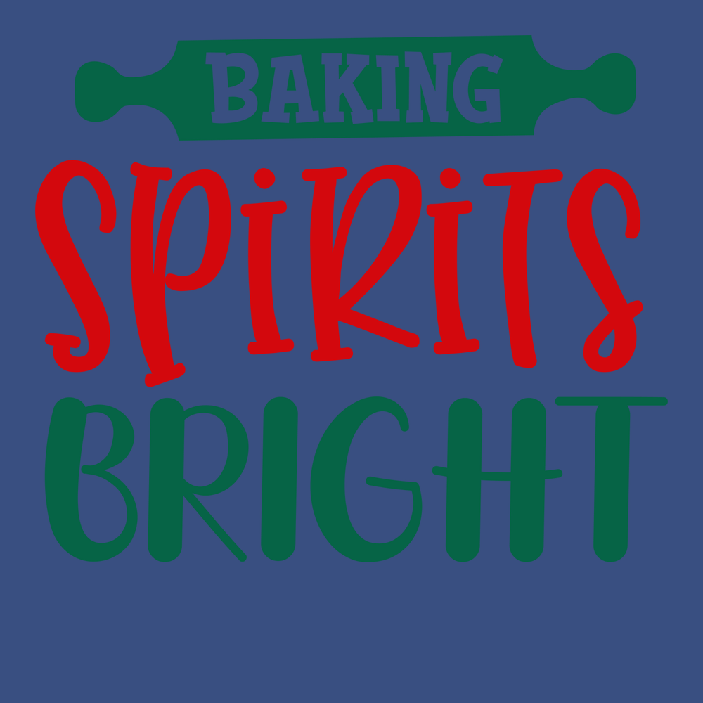 Baking Spirits Bright T-Shirt BLUE