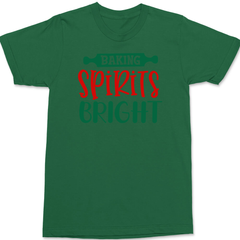 Baking Spirits Bright T-Shirt GREEN