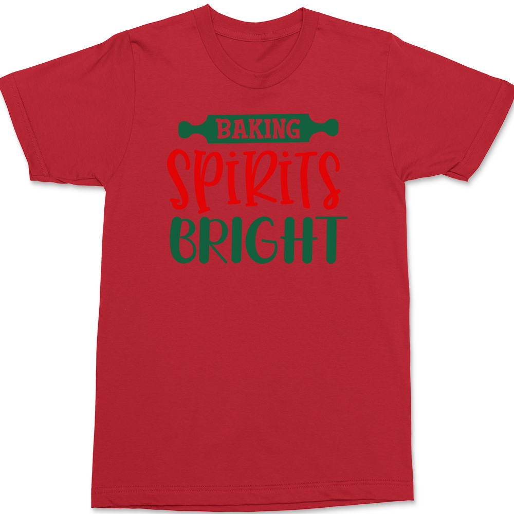 Baking Spirits Bright T-Shirt RED