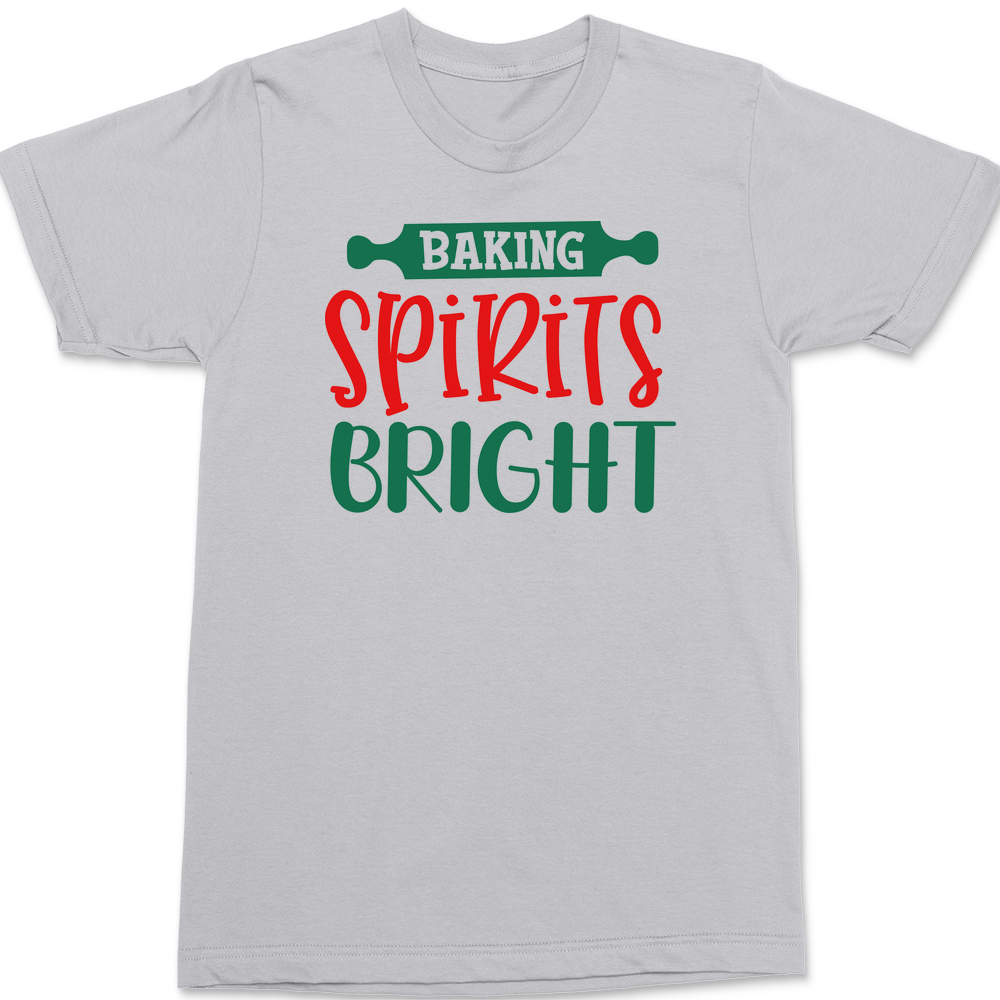 Baking Spirits Bright T-Shirt SILVER