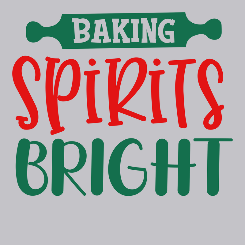 Baking Spirits Bright T-Shirt SILVER