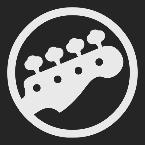 Bass Guitar Player T-Shirt BLACK