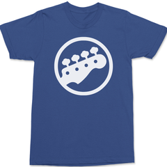 Bass Guitar Player T-Shirt BLUE