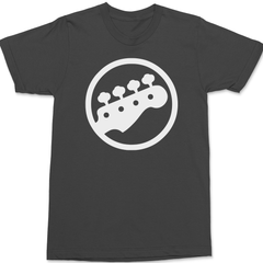Bass Guitar Player T-Shirt CHARCOAL