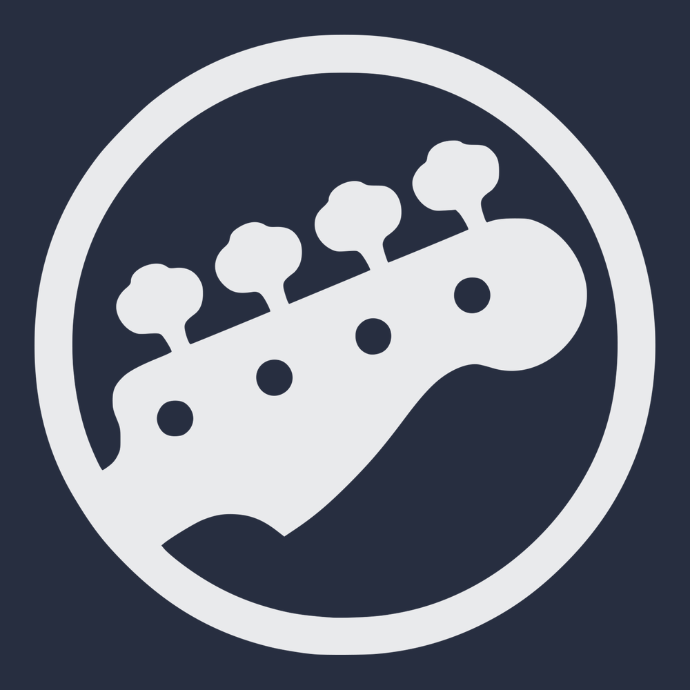 Bass Guitar Player T-Shirt NAVY