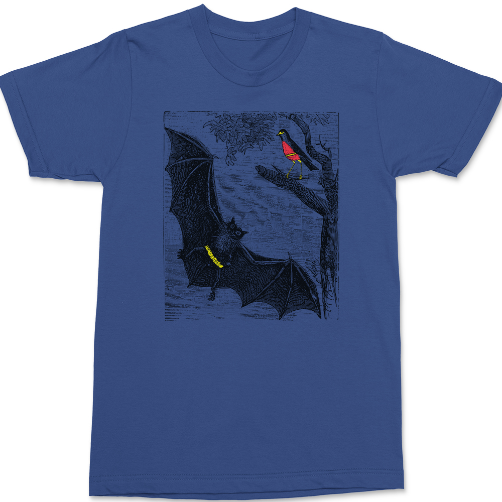 Bat and Robin T-Shirt BLUE