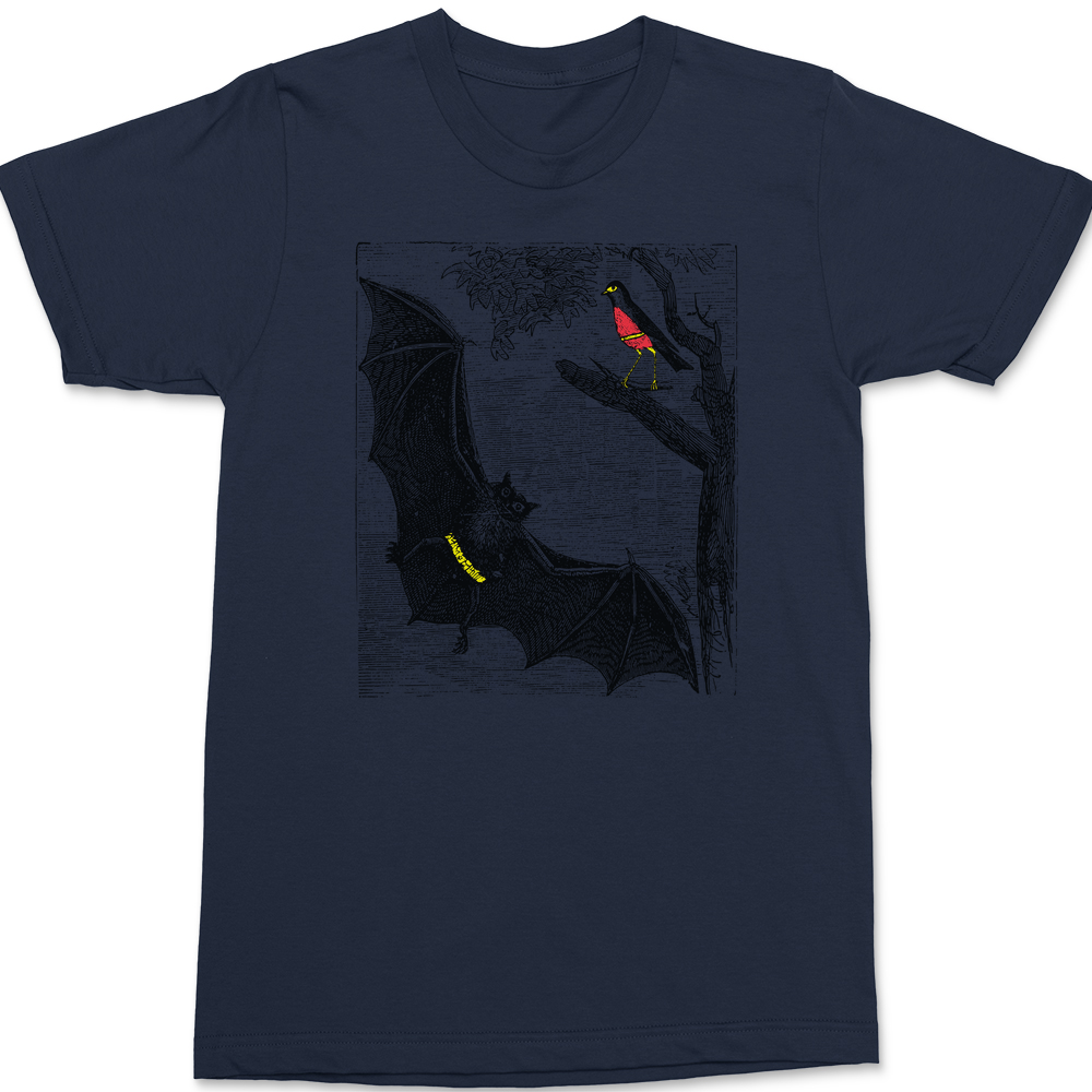 Bat and Robin T-Shirt NAVY