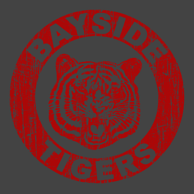 Bayside Tigers T-Shirt CHARCOAL