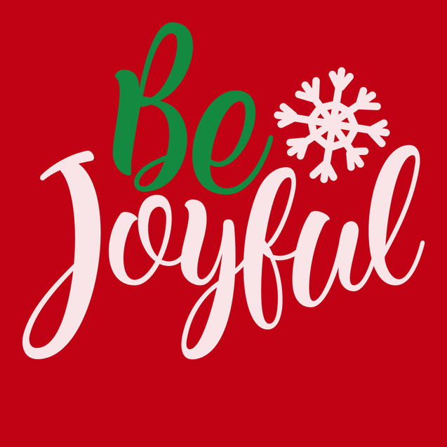 Be Joyful T-Shirt RED