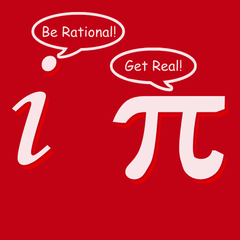 Be Rational Get Real T-Shirt RED