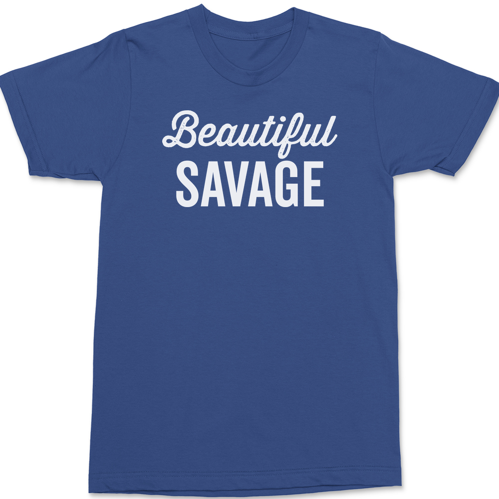 Beautiful Savage T-Shirt BLUE