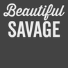 Beautiful Savage T-Shirt CHARCOAL