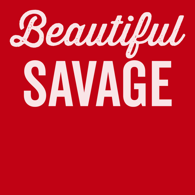 Beautiful Savage T-Shirt RED