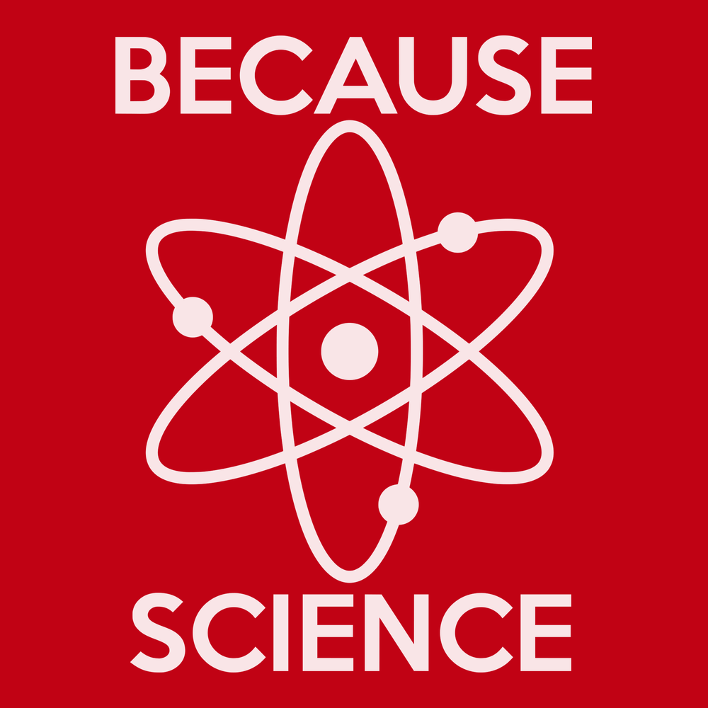 Because Science T-Shirt RED