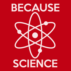 Because Science T-Shirt RED