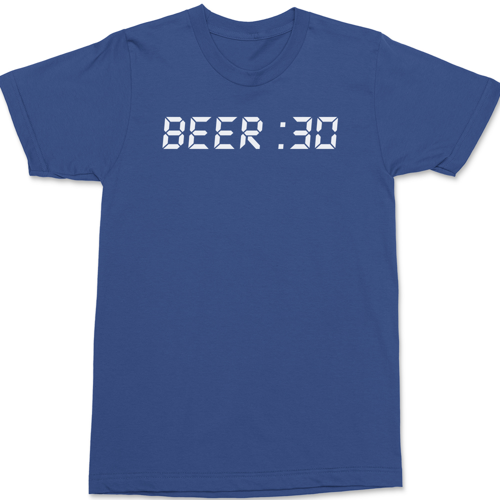 Beer 30 T-Shirt BLUE