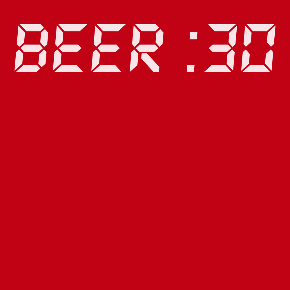 Beer 30 T-Shirt RED