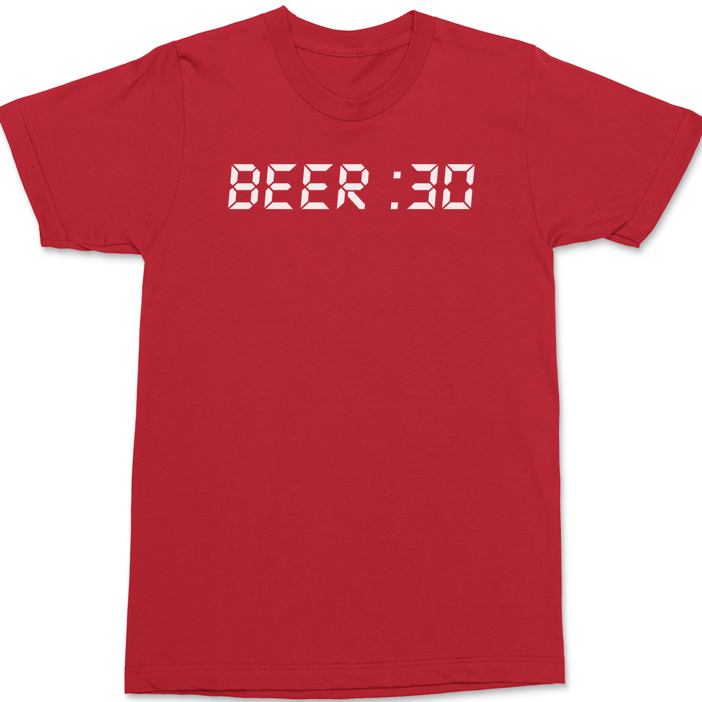 Beer 30 T-Shirt RED