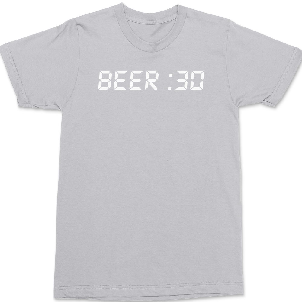 Beer 30 T-Shirt SILVER