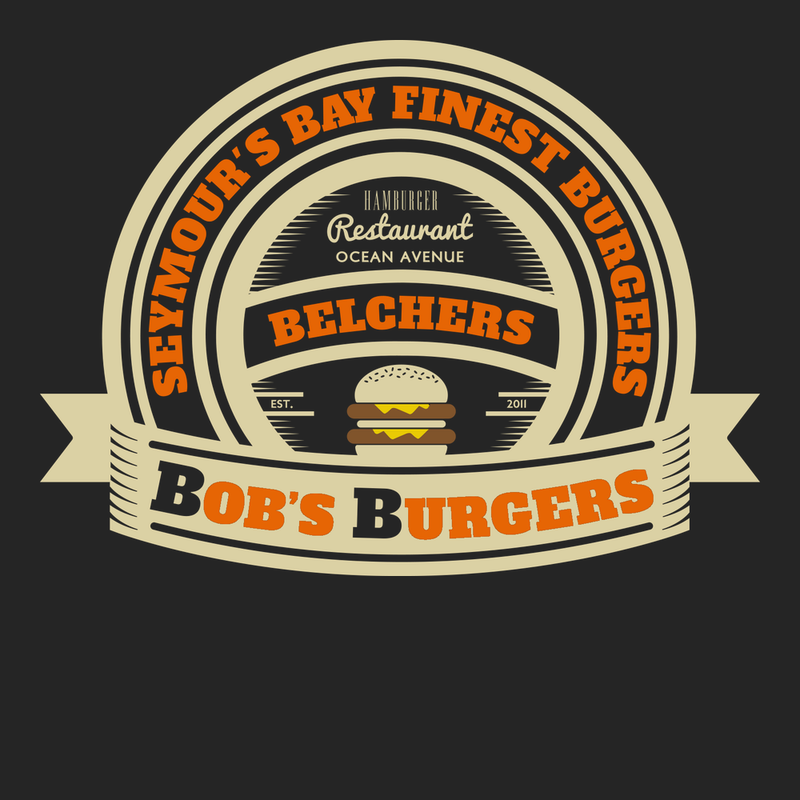 Belcher's Bob's Burgers T-Shirt BLACK