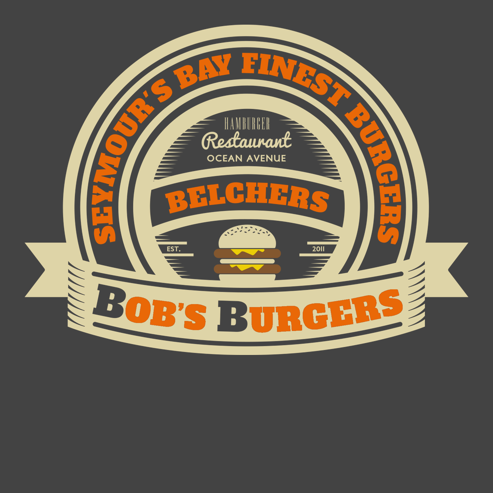 Belcher's Bob's Burgers T-Shirt CHARCOAL